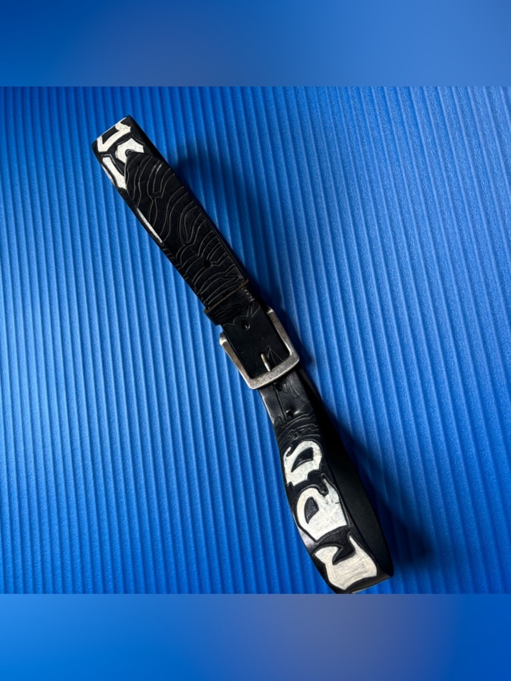 Dsquared leather belt Unisex size 95 Vintage - Picture 4 of 6